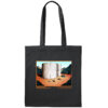 When toilet Tissue Became God - Cotton Canvas Tote Bag - Image 2